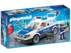 Playmobil Coche Policía Con Luces Y Sonido 6920