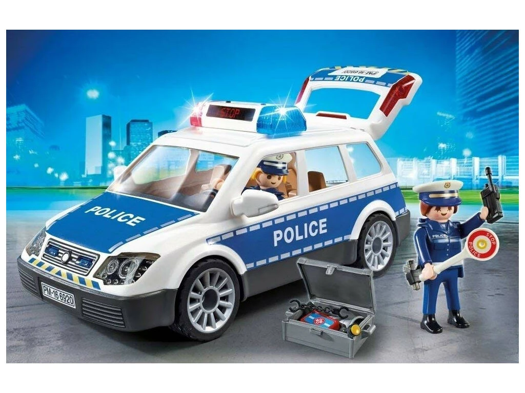 Playmobil Coche Policía Con Luces Y Sonido 6920 6 Playmobil Coche Policía Con Luces Y Sonido 6920 - Imagen 4