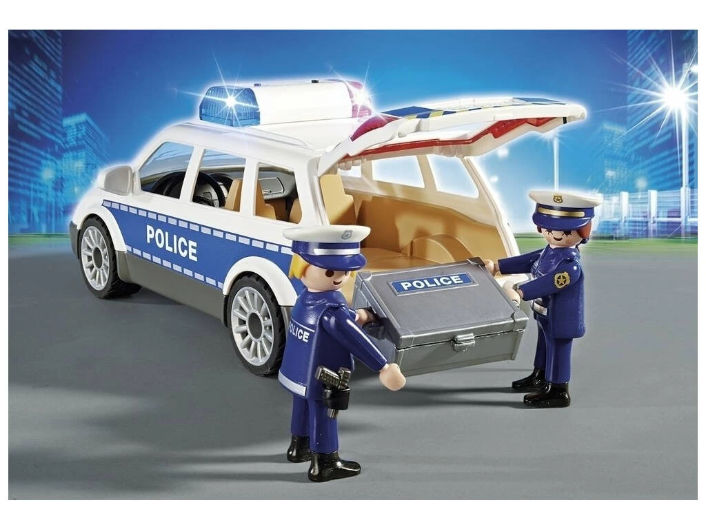 Playmobil Coche Policía Con Luces Y Sonido 6920 8 Playmobil Coche Policía Con Luces Y Sonido 6920 - Imagen 6