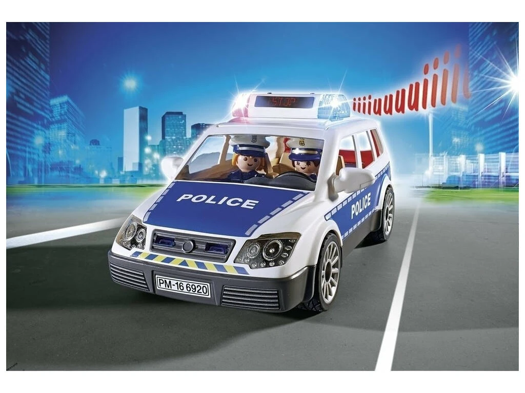 Playmobil Coche Policía Con Luces Y Sonido 6920 4 Playmobil Coche Policía Con Luces Y Sonido 6920 - Imagen 2