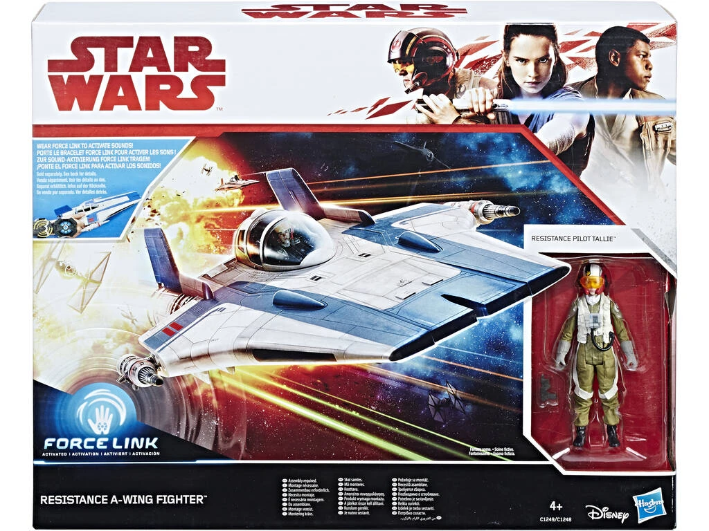 Star Wars E8 Vehículo Y Figura Clase B Hasbro C1248 5 Star Wars E8 Vehículo Y Figura Clase B Hasbro C1248 - Imagen 3