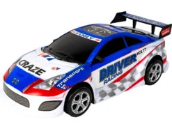 Vehículo Fricción Súper Racing 44 Cm. Azul Funny 77