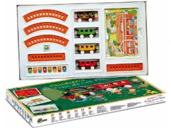Tren Eléctrico Infantil Con Luz, Estación Y Túnel Pequetren 2001 -Niños Juguetes Tienda 1911145118g02
