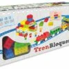 Tren Eléctrico Infantil Con Bloques De Construccion Pequetren 2002 -Niños Juguetes Tienda 1911145119g00