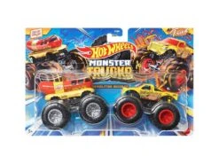 Hot Wheels Vehículos Monster Truck Duetos De Demolición Mattel FYJ64 9 Hot Wheels Vehículos Monster Truck Duetos De Demolición Mattel FYJ64 -Niños Juguetes Tienda 1911147353g03