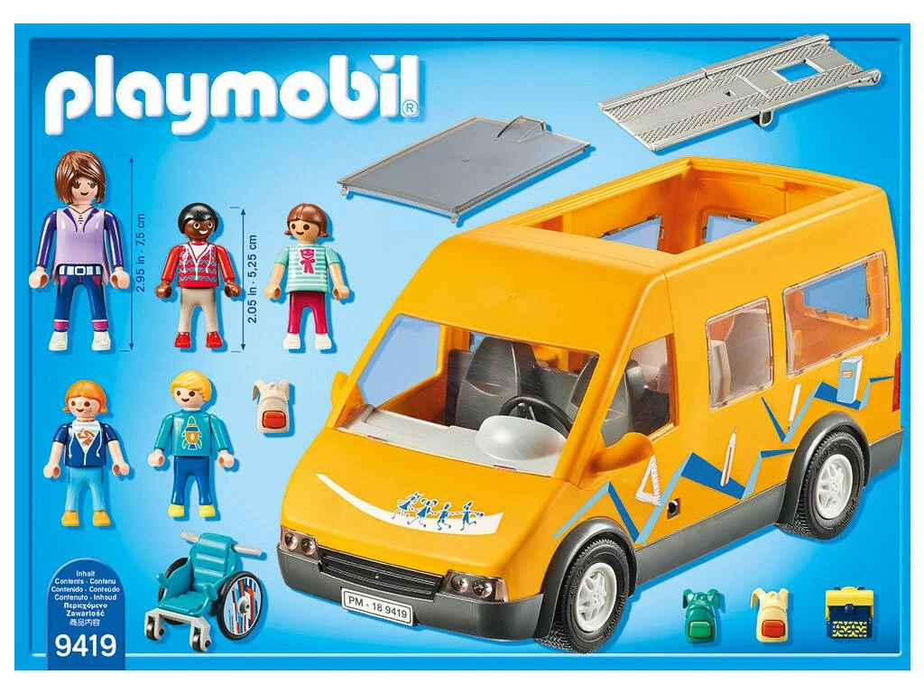 Playmobil Autobús Escolar Adaptado 9419 4 Playmobil Autobús Escolar Adaptado 9419 - Imagen 2