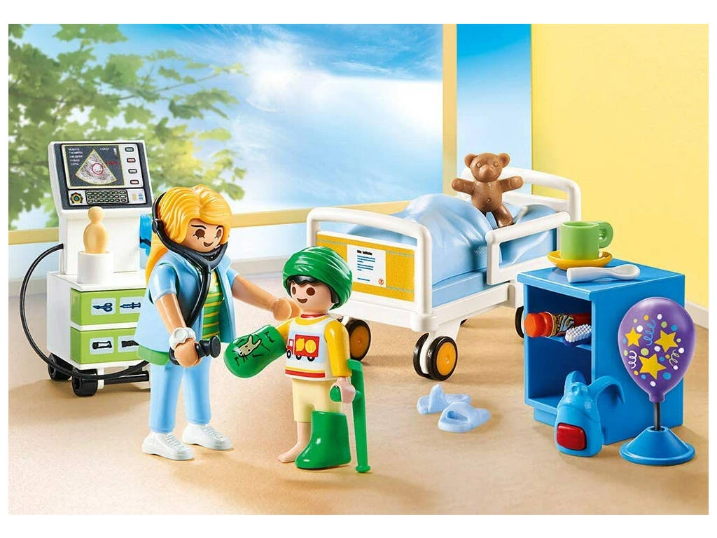 Playmobil Sala Hospital Infantil 70192 4 Playmobil Sala Hospital Infantil 70192 - Imagen 2