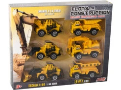 Flota De Vehículos De Construcción 1:64 6 Vehículos