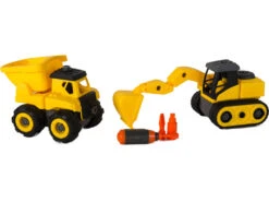 Mini Vehículos De Construcción Desmontables 2 Vehículos Con Herramientas 7 Mini Vehículos De Construcción Desmontables 2 Vehículos Con Herramientas -Niños Juguetes Tienda 1999953980g02