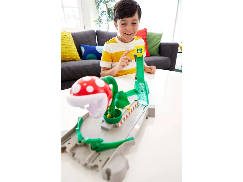 Hot Wheels Pista Piraña De Mario Kart Mattel GFY47 7 Hot Wheels Pista Piraña De Mario Kart Mattel GFY47 - Imagen 5