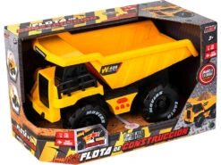 Camión Volquete Fricción Con Luces Y Sonidos