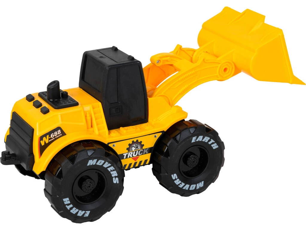Camión Excavadora Fricción Con Luces Y Sonidos 4 Camión Excavadora Fricción Con Luces Y Sonidos - Imagen 2