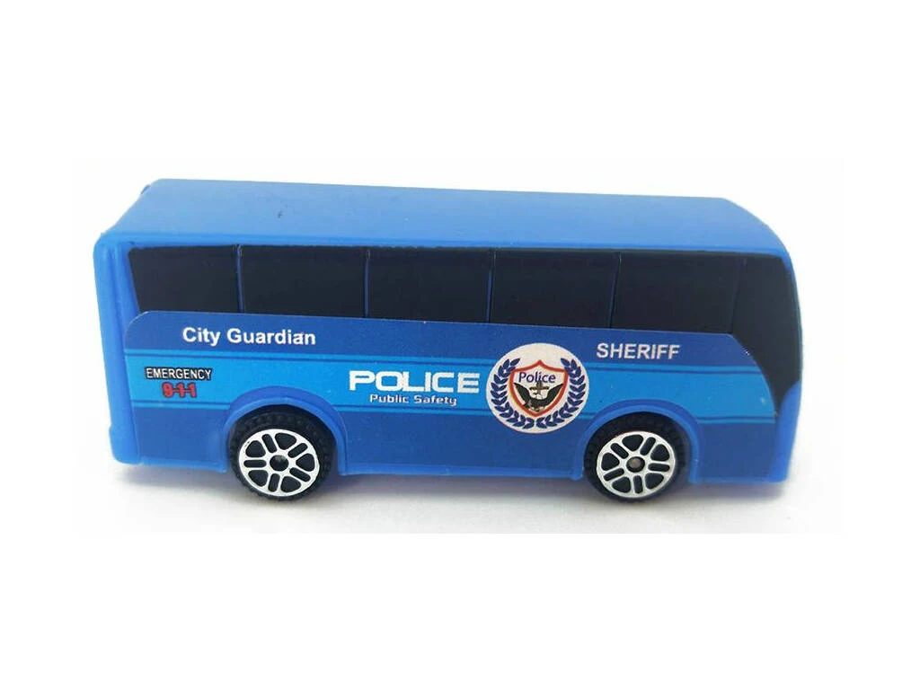 Comisaría Policia Con 5 Vehículos Die Cast 4 Comisaría Policia Con 5 Vehículos Die Cast - Imagen 2