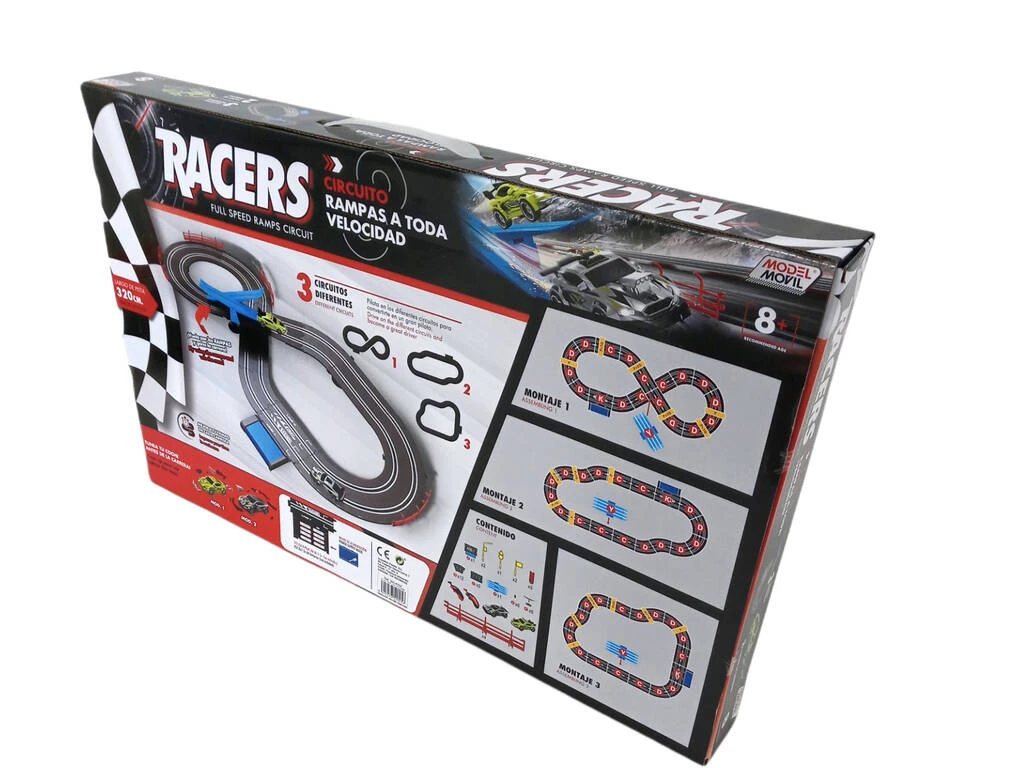Circuito De Alta Velocidad 320 Cm. Con Rampa 4 Circuito De Alta Velocidad 320 Cm. Con Rampa - Imagen 2
