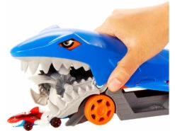 Hot Wheels Remolque De Tiburón De Transporte Mattel GVG36 -Niños Juguetes Tienda 1999957441g02