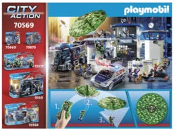 Playmobil City Action Persecución En Paracaídas 70569 -Niños Juguetes Tienda 1999957596g06