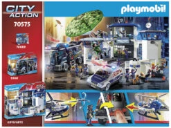 Playmobil City Action Helicóptero De Policía Persecución Del Vehículo Huido 70575 15 Playmobil City Action Helicóptero De Policía Persecución Del Vehículo Huido 70575 -Niños Juguetes Tienda 1999957601g06