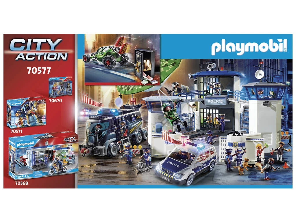 Playmobil City Action Kart Policial Persecución Ladrón De Caja Fuerte 70577 8 Playmobil City Action Kart Policial Persecución Ladrón De Caja Fuerte 70577 - Imagen 6