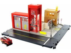 Matchbox Action Drivers Estación De Bomberos Con Sonido Mattel HBD76