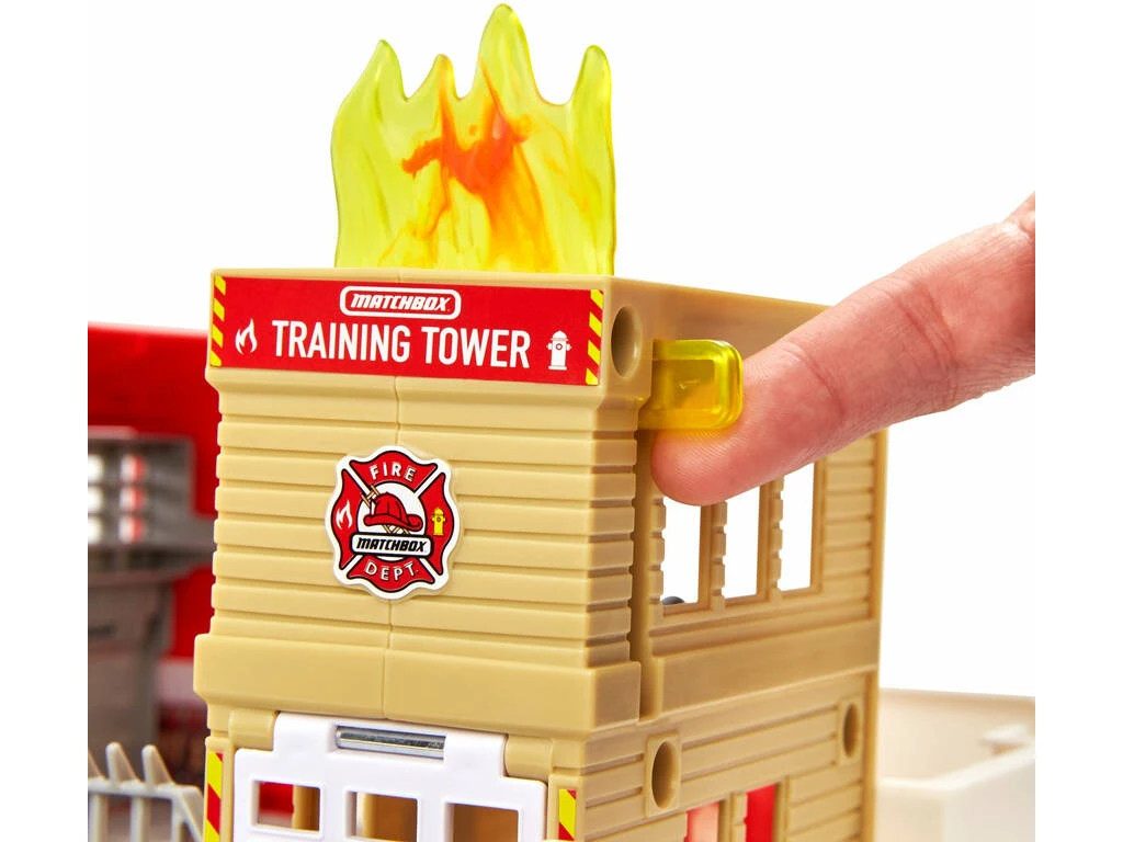 Matchbox Action Drivers Estación De Bomberos Con Sonido Mattel HBD76 7 Matchbox Action Drivers Estación De Bomberos Con Sonido Mattel HBD76 - Imagen 5