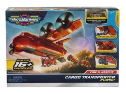 Micromachines Avión Transporte Playset Toy Partner