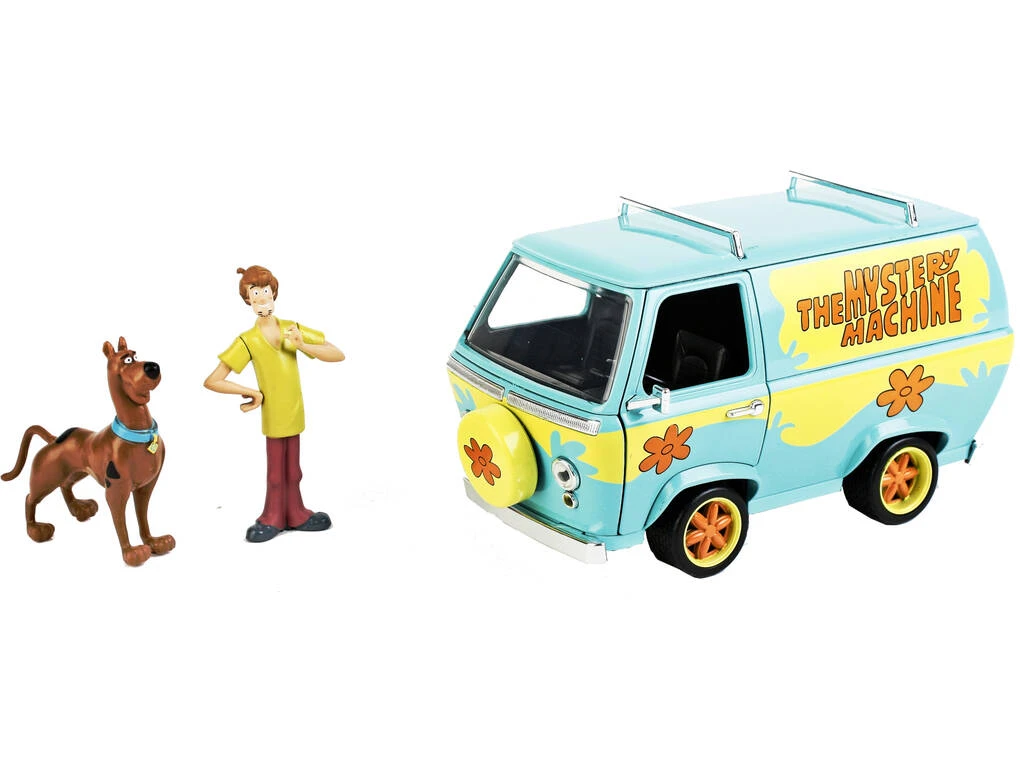 Scooby Doo Furgoneta Mistery Machine 1:24 Con Figuras Simba 253255024 3 Scooby Doo Furgoneta Mistery Machine 1:24 Con Figuras Simba 253255024