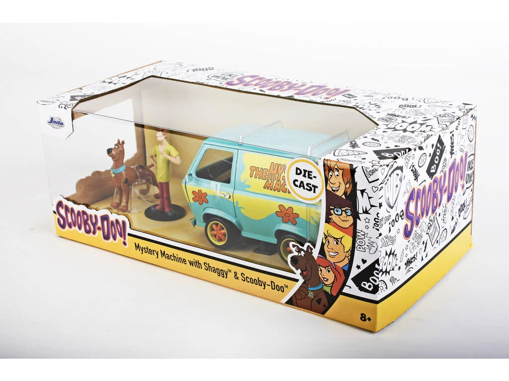 Scooby Doo Furgoneta Mistery Machine 1:24 Con Figuras Simba 253255024 4 Scooby Doo Furgoneta Mistery Machine 1:24 Con Figuras Simba 253255024 - Imagen 2