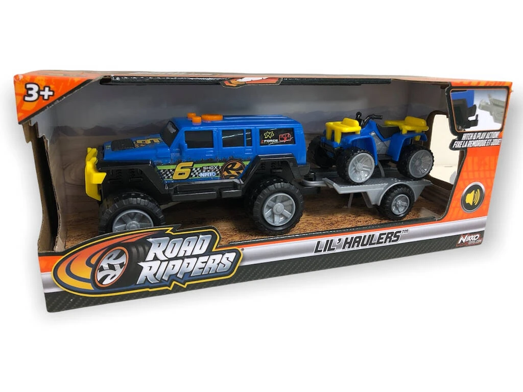 Road Rippers Coche Con Sonidos Lil Haulers Azul Nikko 20431 3 Road Rippers Coche Con Sonidos Lil Haulers Azul Nikko 20431