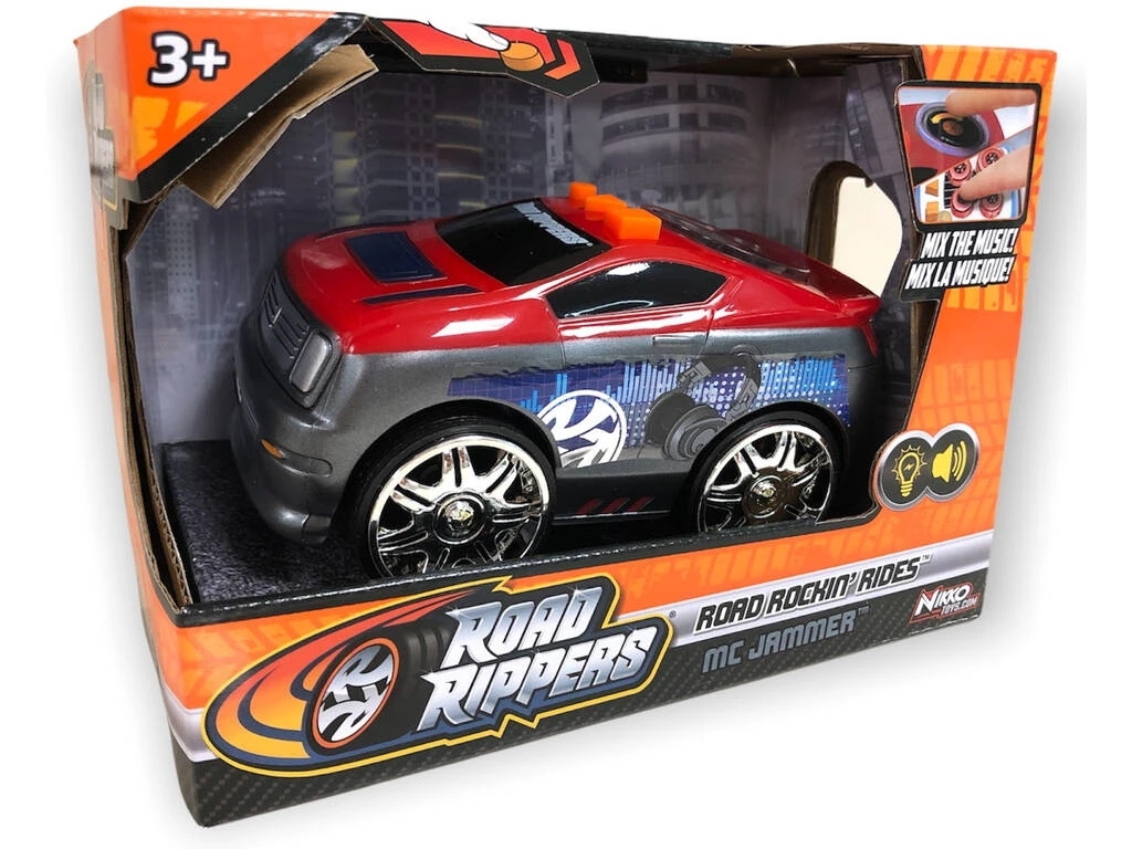 Road Rippers Coche Con Luz Y Sonidos Road Rockin Rides MC Jammer Nikko 20321 3 Road Rippers Coche Con Luz Y Sonidos Road Rockin Rides MC Jammer Nikko 20321