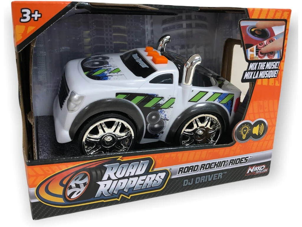 Road Rippers Coche Con Luz Y Sonidos Road Rockin Rides DJ Driver Nikko 20322 3 Road Rippers Coche Con Luz Y Sonidos Road Rockin Rides DJ Driver Nikko 20322
