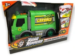 Road Rippers Camión De La Basura Con Luz Y Sonidos City Service Fleet Nikko 20022