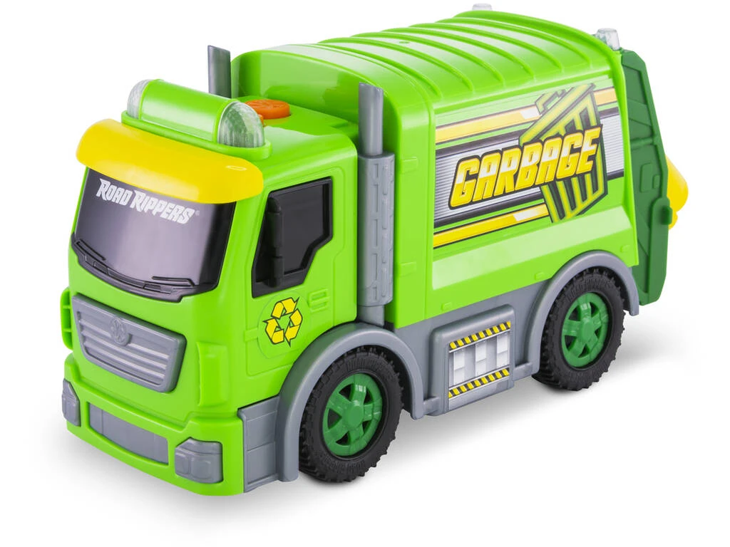 Road Rippers Camión De La Basura Con Luz Y Sonidos City Service Fleet Nikko 20022 8 Road Rippers Camión De La Basura Con Luz Y Sonidos City Service Fleet Nikko 20022 - Imagen 6