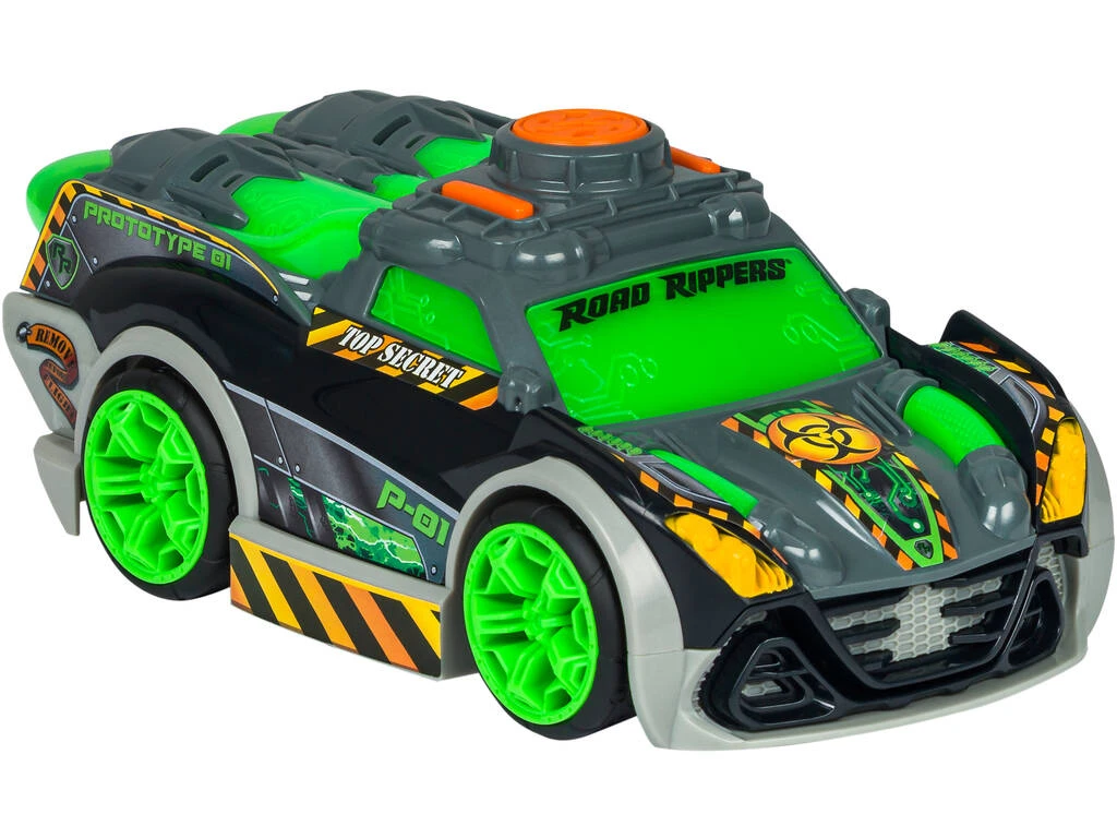 Road Rippers Coche Motorizado Con Luz Y Sonidos Afterburner Negro Nikko 20441 8 Road Rippers Coche Motorizado Con Luz Y Sonidos Afterburner Negro Nikko 20441 - Imagen 6