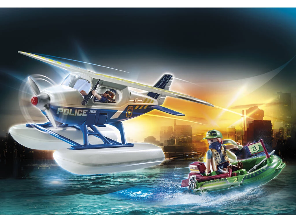 Playmobil Policía Hidroavión Persecución De Contrabandista 70779 4 Playmobil Policía Hidroavión Persecución De Contrabandista 70779 - Imagen 2