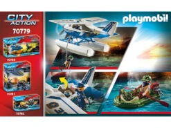 Playmobil Policía Hidroavión Persecución De Contrabandista 70779 11 Playmobil Policía Hidroavión Persecución De Contrabandista 70779 -Niños Juguetes Tienda 1999962594g02