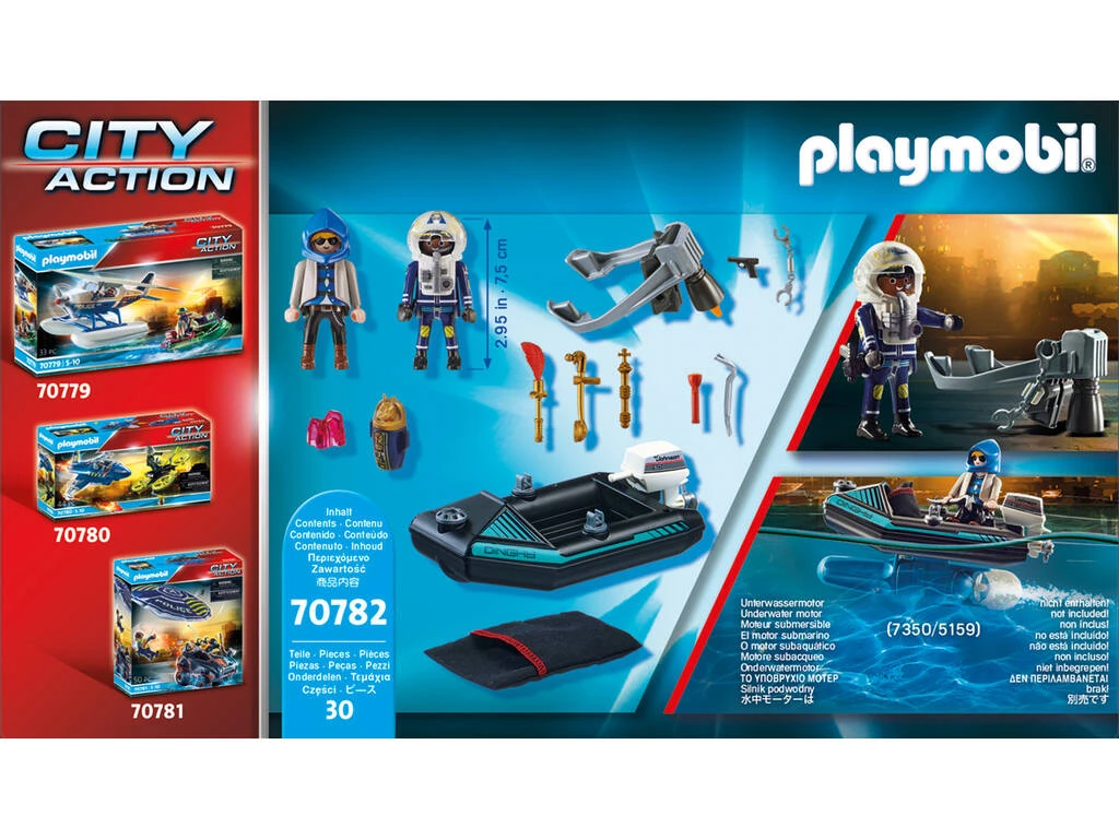 Playmobil Policía Mochila Propulsora Detención Del Ladrón De Arte 70782 5 Playmobil Policía Mochila Propulsora Detención Del Ladrón De Arte 70782 - Imagen 3