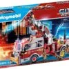 Playmobil Vehículo Bomberos US Tower Ladder 70935 -Niños Juguetes Tienda 1999962722g00