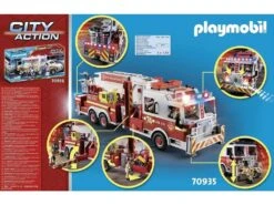Playmobil Vehículo Bomberos US Tower Ladder 70935 -Niños Juguetes Tienda 1999962722g08