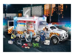 Playmobil Vehículo De Rescate US Ambulance 70936 10 Playmobil Vehículo De Rescate US Ambulance 70936 -Niños Juguetes Tienda 1999962724g02
