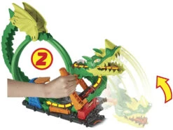 Hot Wheels City Dragón Furioso Mattel HDP03 -Niños Juguetes Tienda 1999963188g02
