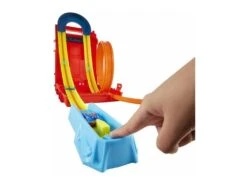 Hot Wheels Track Builder Caja De Acrobacias En Forma De Bidón Mattel HDX78 -Niños Juguetes Tienda 1999963190g04