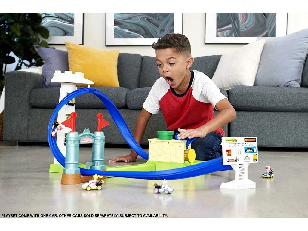 Hot Wheels MarioKart Circuito De Slam Mattel HGK59 9 Hot Wheels MarioKart Circuito De Slam Mattel HGK59 - Imagen 7