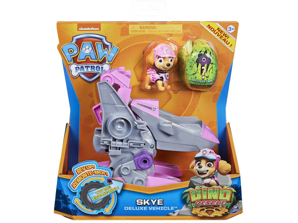 Patrulla Canina Vehículo Dino Skye Spin Master 6059520 4 Patrulla Canina Vehículo Dino Skye Spin Master 6059520 - Imagen 2