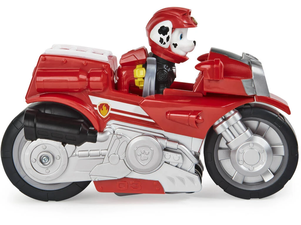 Patrulla Canina Moto Pups Marshall Vehículo Deluxe Spin Master 6061224 4 Patrulla Canina Moto Pups Marshall Vehículo Deluxe Spin Master 6061224 - Imagen 2