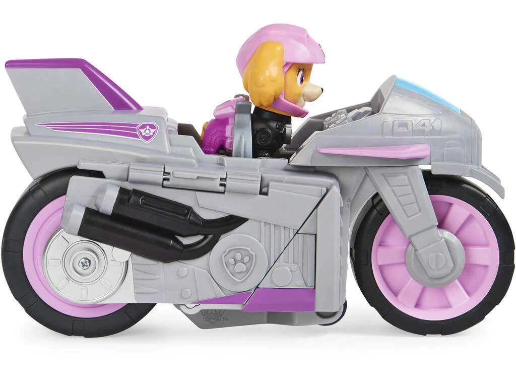 Patrulla Canina Moto Pups Skye Vehículo Deluxe Spin Master 6061225 4 Patrulla Canina Moto Pups Skye Vehículo Deluxe Spin Master 6061225 - Imagen 2