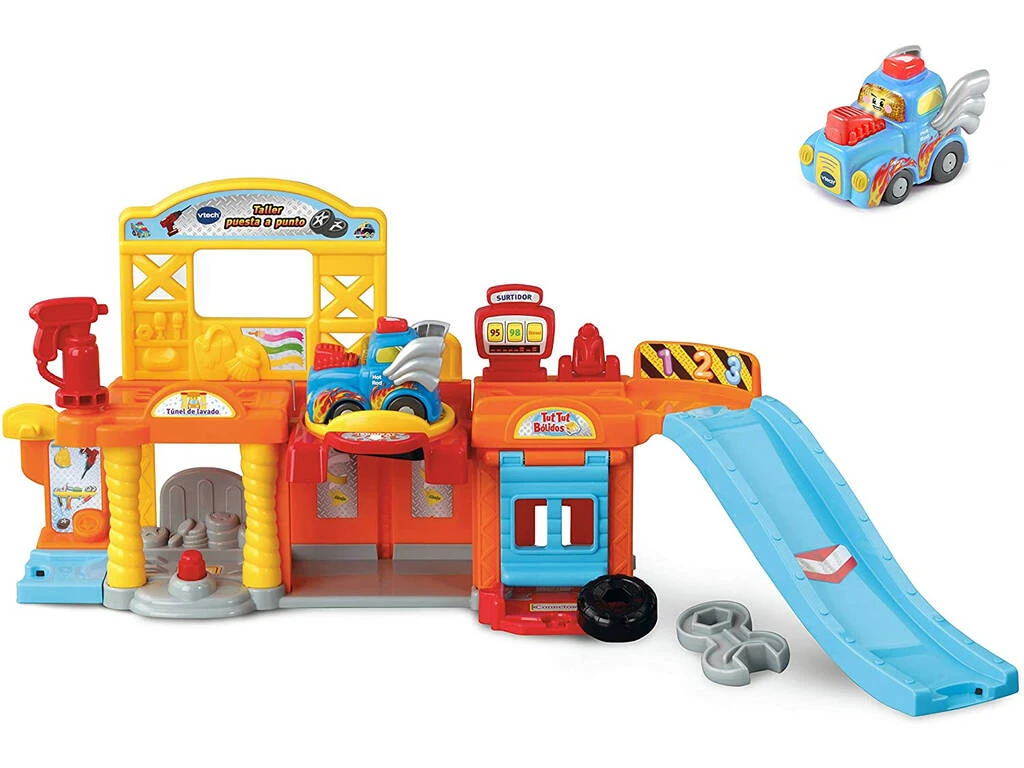 Tut Tut Bólidos Taller Puesta A Punto VTech 164867 3 Tut Tut Bólidos Taller Puesta A Punto VTech 164867