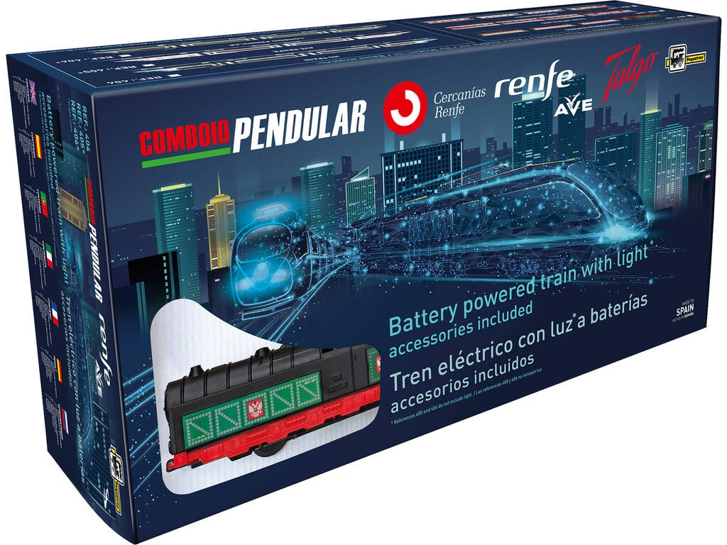 Tren Trans Siberian Express Con Luz, Estación Y Encarrilador Pequetren 401 3 Tren Trans Siberian Express Con Luz, Estación Y Encarrilador Pequetren 401 - Imagen 2