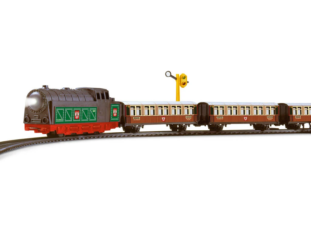 Tren Trans Siberian Express Con Luz, Estación Y Encarrilador Pequetren 401 5 Tren Trans Siberian Express Con Luz, Estación Y Encarrilador Pequetren 401 - Imagen 4