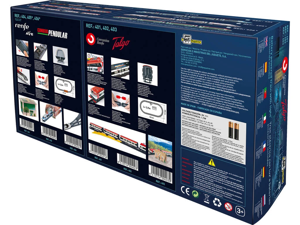 Tren Trans Siberian Express Con Luz, Estación Y Encarrilador Pequetren 401 7 Tren Trans Siberian Express Con Luz, Estación Y Encarrilador Pequetren 401 - Imagen 6