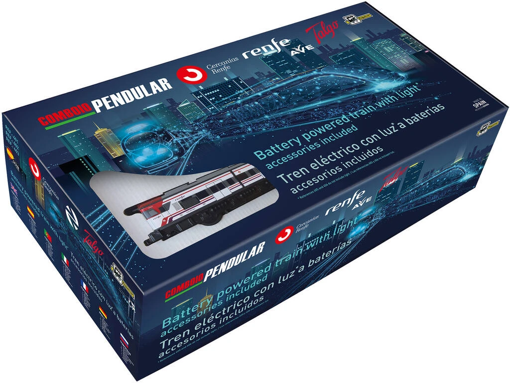 Tren Cercanías Renfe Con Luz, Estación Y Encarrilador Pequetren 403 8 Tren Cercanías Renfe Con Luz, Estación Y Encarrilador Pequetren 403 - Imagen 6